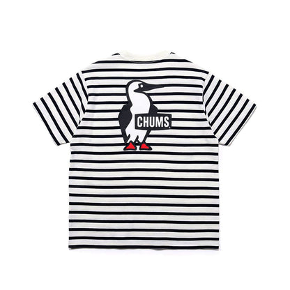 CHUMS BOOBY LOGO T-SHIRT MS