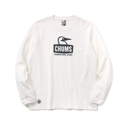CHUMS BOOBY FACE BRUSHED L/S T-SHIRT MS