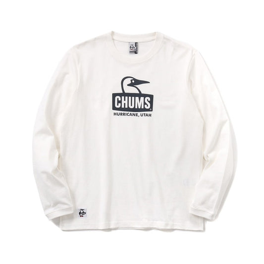 CHUMS BOOBY FACE BRUSHED L/S T-SHIRT MS