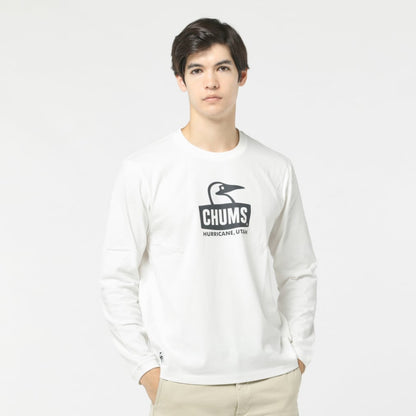 CHUMS BOOBY FACE BRUSHED L/S T-SHIRT MS