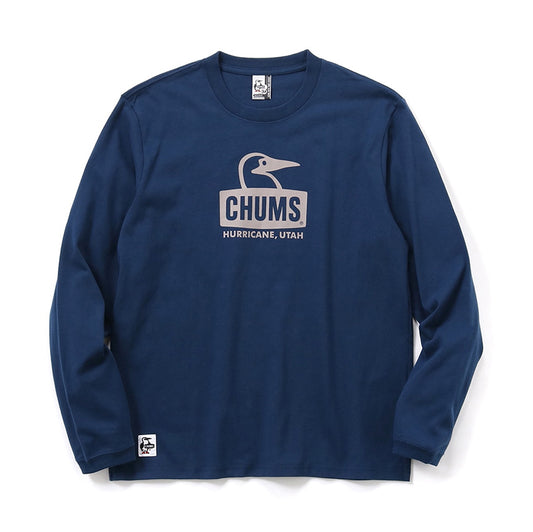 CHUMS BOOBY FACE BRUSHED L/S T-SHIRT MS