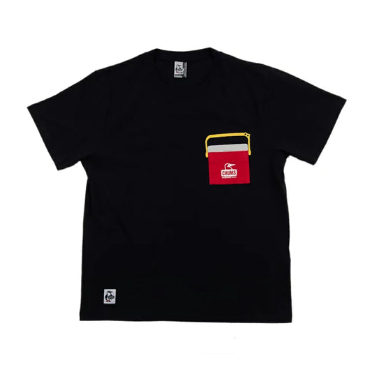 CHUMS CAMPER COOLER POCKET T-SHIRT MS