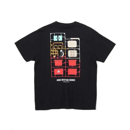 CHUMS CAMPER COOLER POCKET T-SHIRT MS