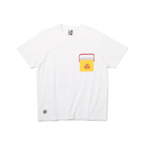 CHUMS CAMPER COOLER POCKET T-SHIRT MS