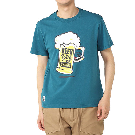 CHUMS BEER WITH YOUR CHUMS T-SHIRT MS