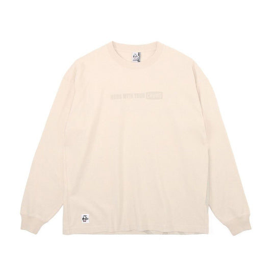 CHUMS OVERSIZED BIG BOOBY BRUSHED L/S T-SHIRT MS
