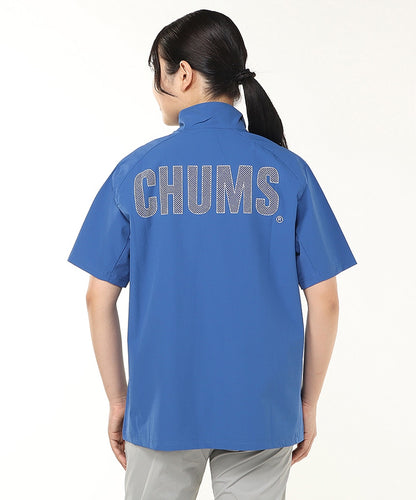 CHUMS AIRTRAIL STRETCH HALF ZIP TOP MS