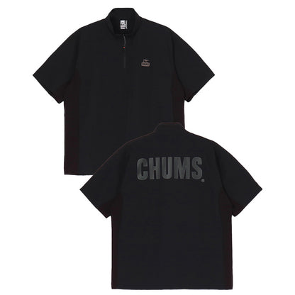 CHUMS AIRTRAIL STRETCH HALF ZIP TOP MS