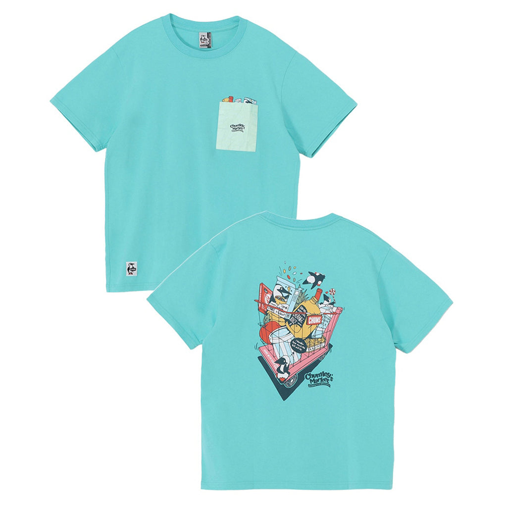 CHUMS CHUMLEY/S MARKET POCKET T-SHIRT MS