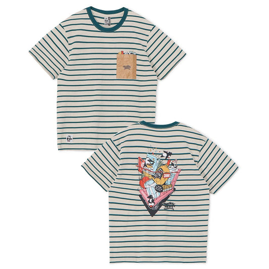 CHUMS CHUMLEY/S MARKET POCKET T-SHIRT MS