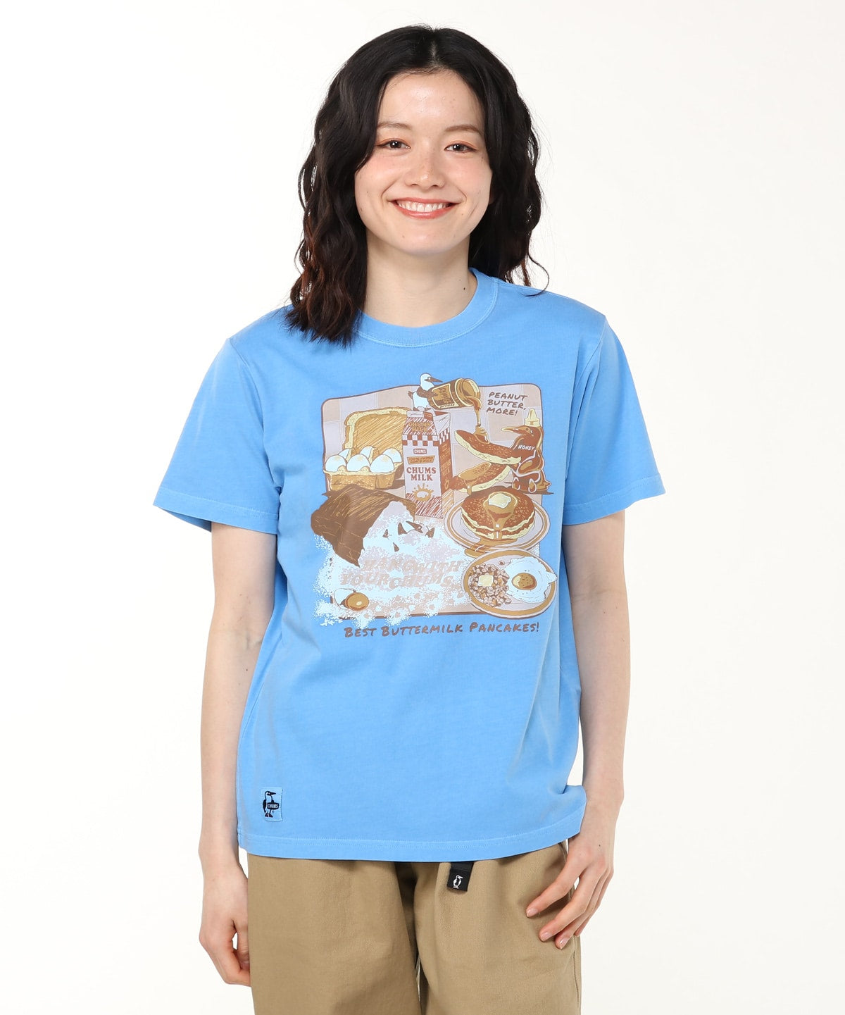 CHUMS BOOBY MAPLE SYRUP T-SHIRT MS
