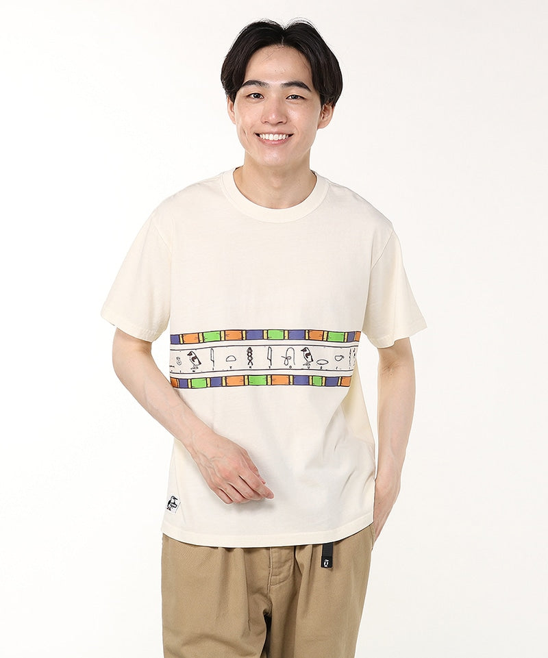 CHUMS MURAL T-SHIRT MS
