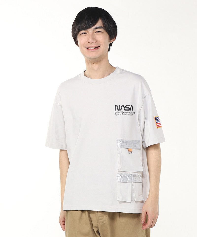 CHUMS NASA X CHUMS SPACE POCKET T-SHIRTS MS