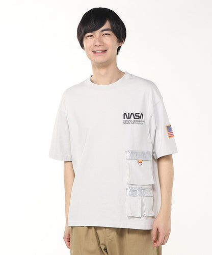 CHUMS NASA X CHUMS SPACE POCKET T-SHIRTS MS