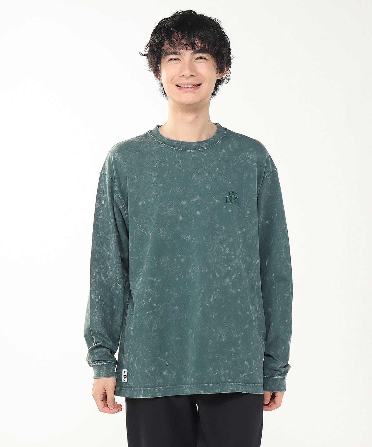 CANYONLANDS BOOBY FACE EMBROIDERY L/S T MS