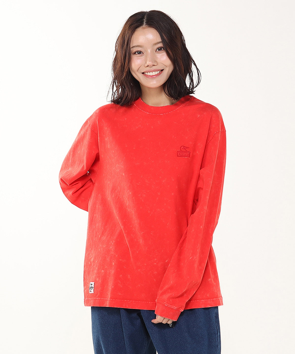 CANYONLANDS BOOBY FACE EMBROIDERY L/S T MS