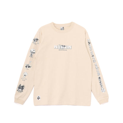 HOT CHOCOLATE POCKET BRUSHED L/S T-SHIRT MS