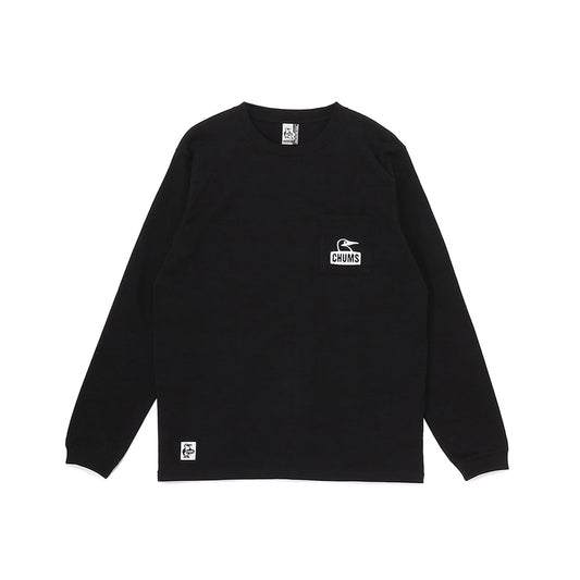BOOBY FACE POCKET BRUSHED L/S T-SHIRT MS