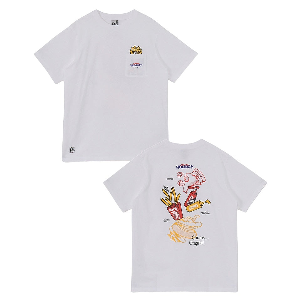 ANTI-BUG FAST FOOD POCKET T-SHIRT MS
