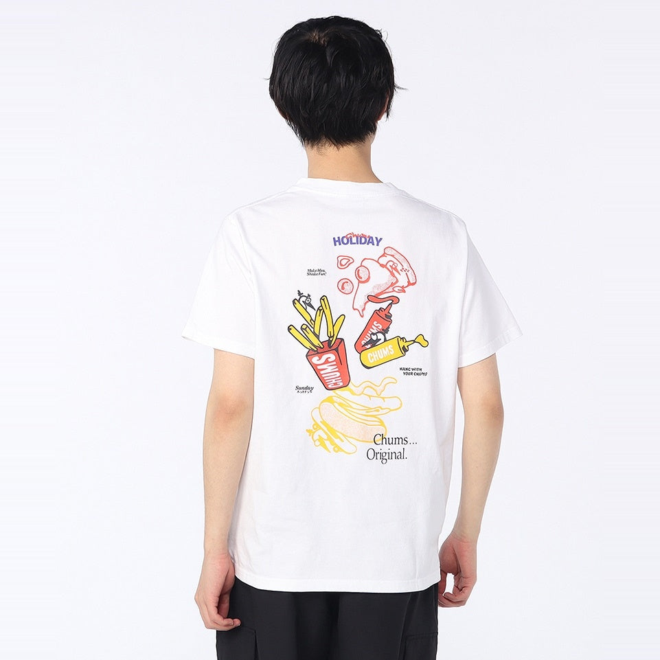 ANTI-BUG FAST FOOD POCKET T-SHIRT MS