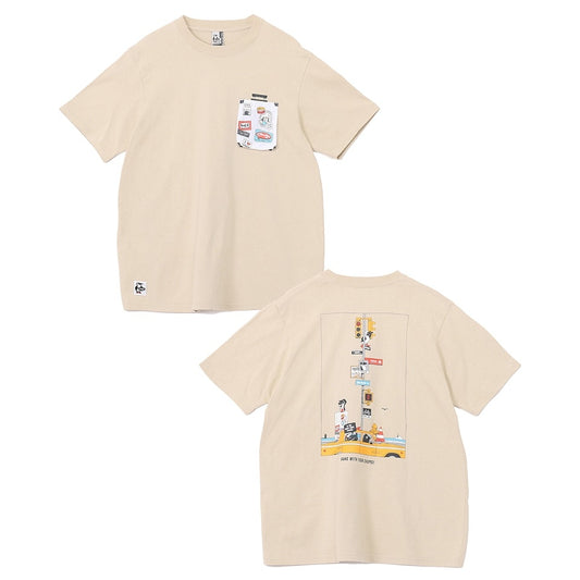 BOOBY LOST CITY TRIP POCKET T-SHIRT MS