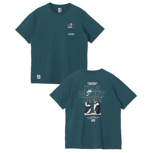 I'M A BOOBY BIRD POCKET T-SHIRT MS