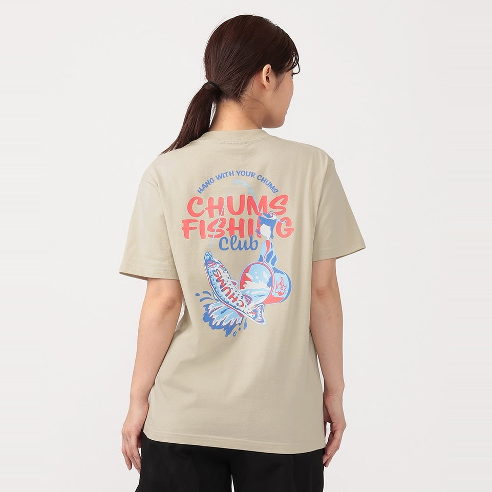 CHUMS FISHING CLUB T-SHIRT MS