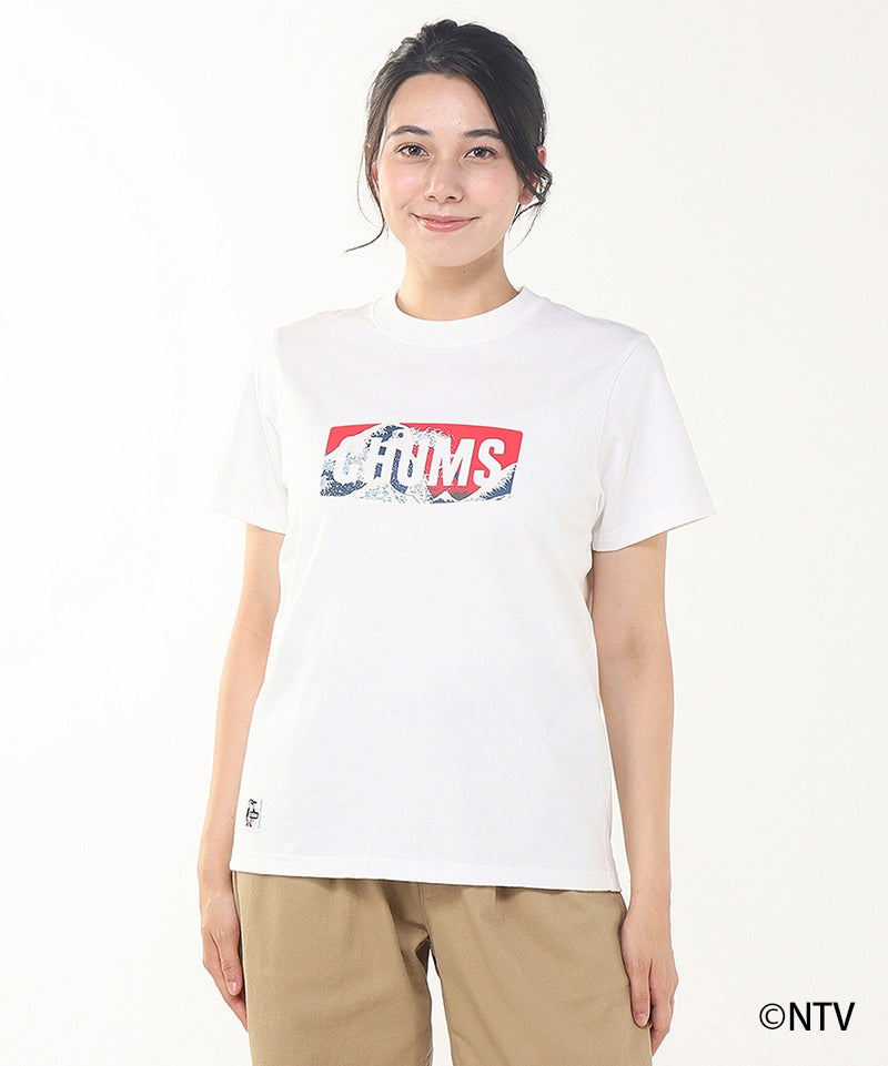 CHUMS x 葛飾北齋 浪裏 POCKET T-SHIRT MS