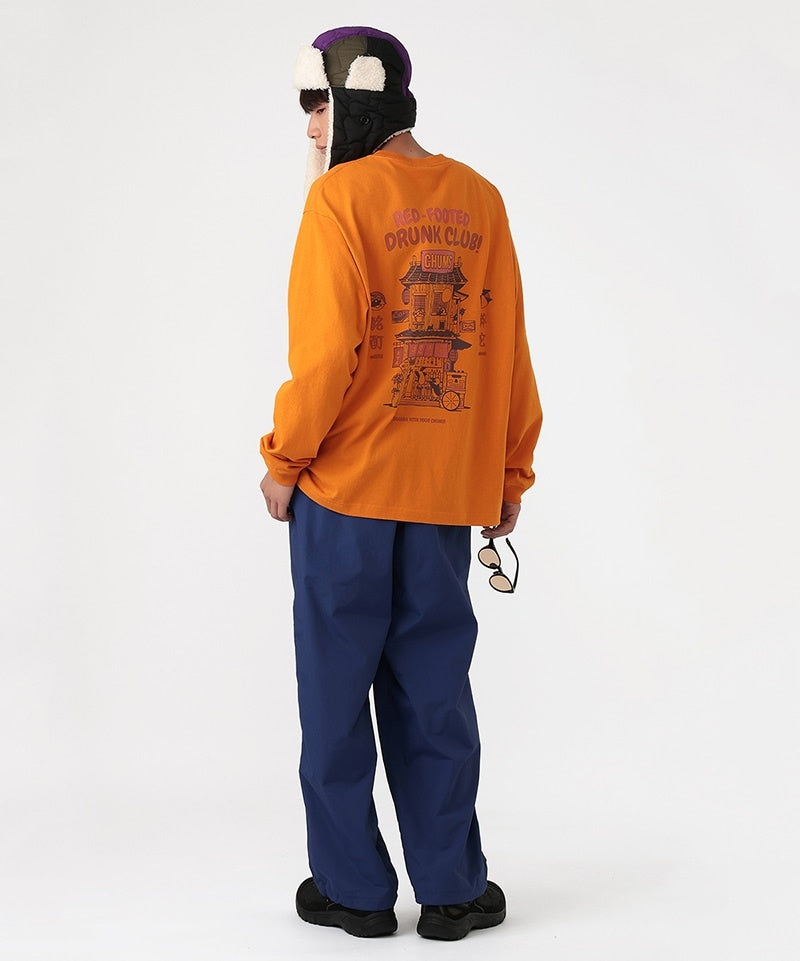 AKAASHI SAKABA BRUSHED L/S T-SHIRT MS