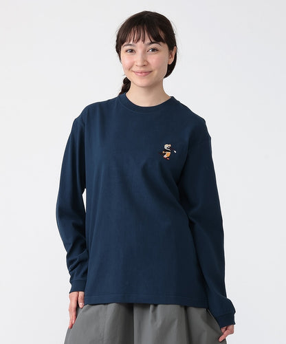 AKAASHI SAKABA BRUSHED L/S T-SHIRT MS