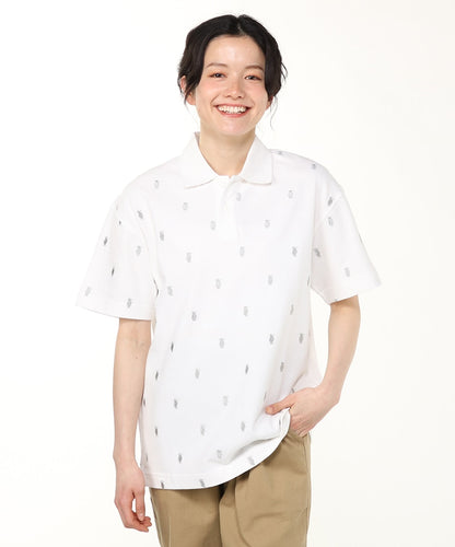 CHUMS BOOBY TOTAL EMBROIDERY POLO SHIRT MS