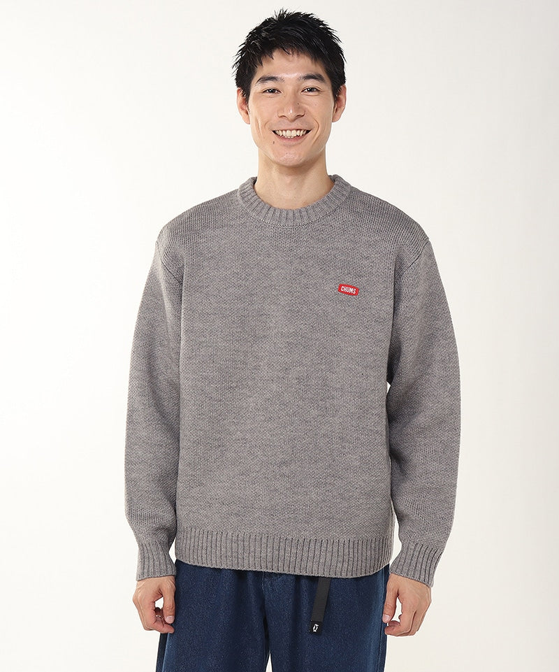 BIG BOOBY KNIT CREW TOP MS