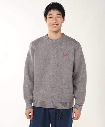 BIG BOOBY KNIT CREW TOP MS