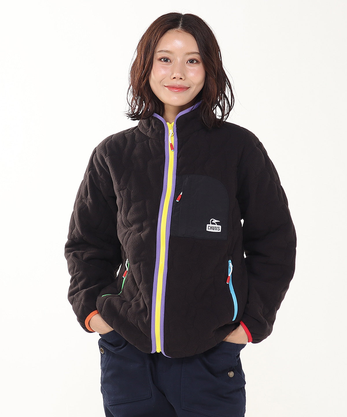 BOOBY STITCH FLEECE JACKET MS