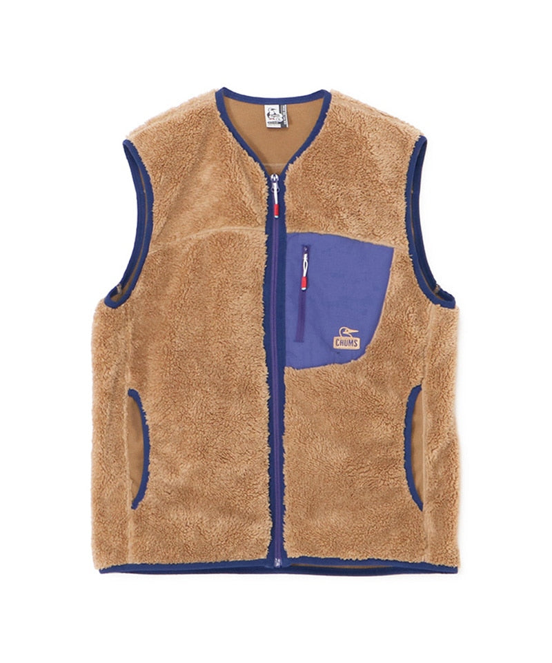 BONDING FLEECE NO COLLAR VEST MS