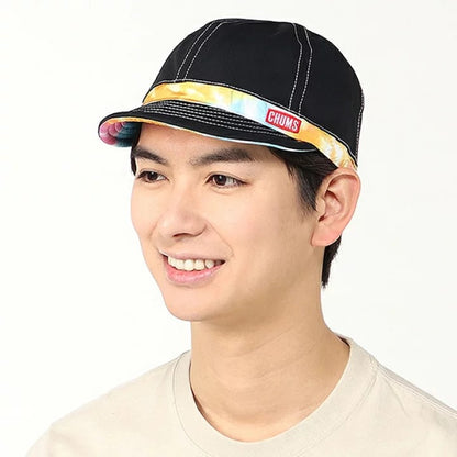 CHUMS REVERSIBLE PRINT CAP