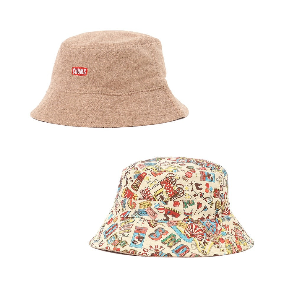 REVERSIBLE PILE BUCKET HAT