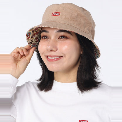REVERSIBLE PILE BUCKET HAT