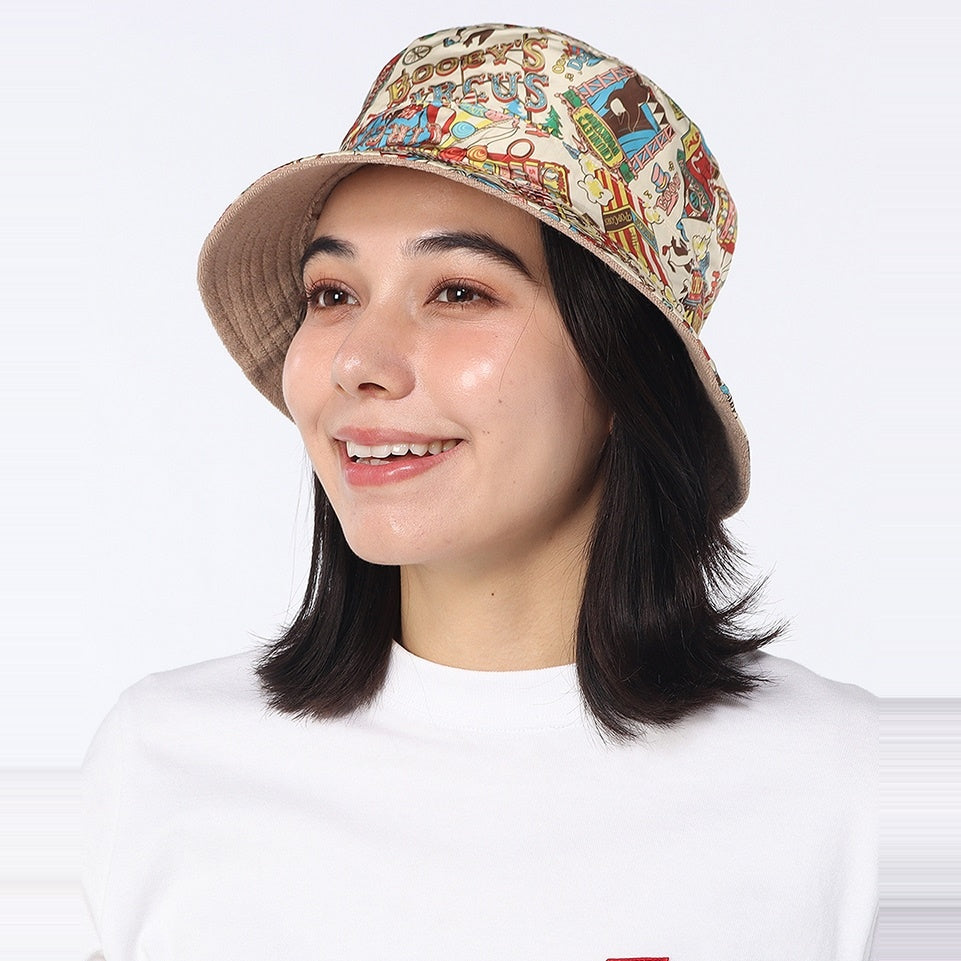 REVERSIBLE PILE BUCKET HAT