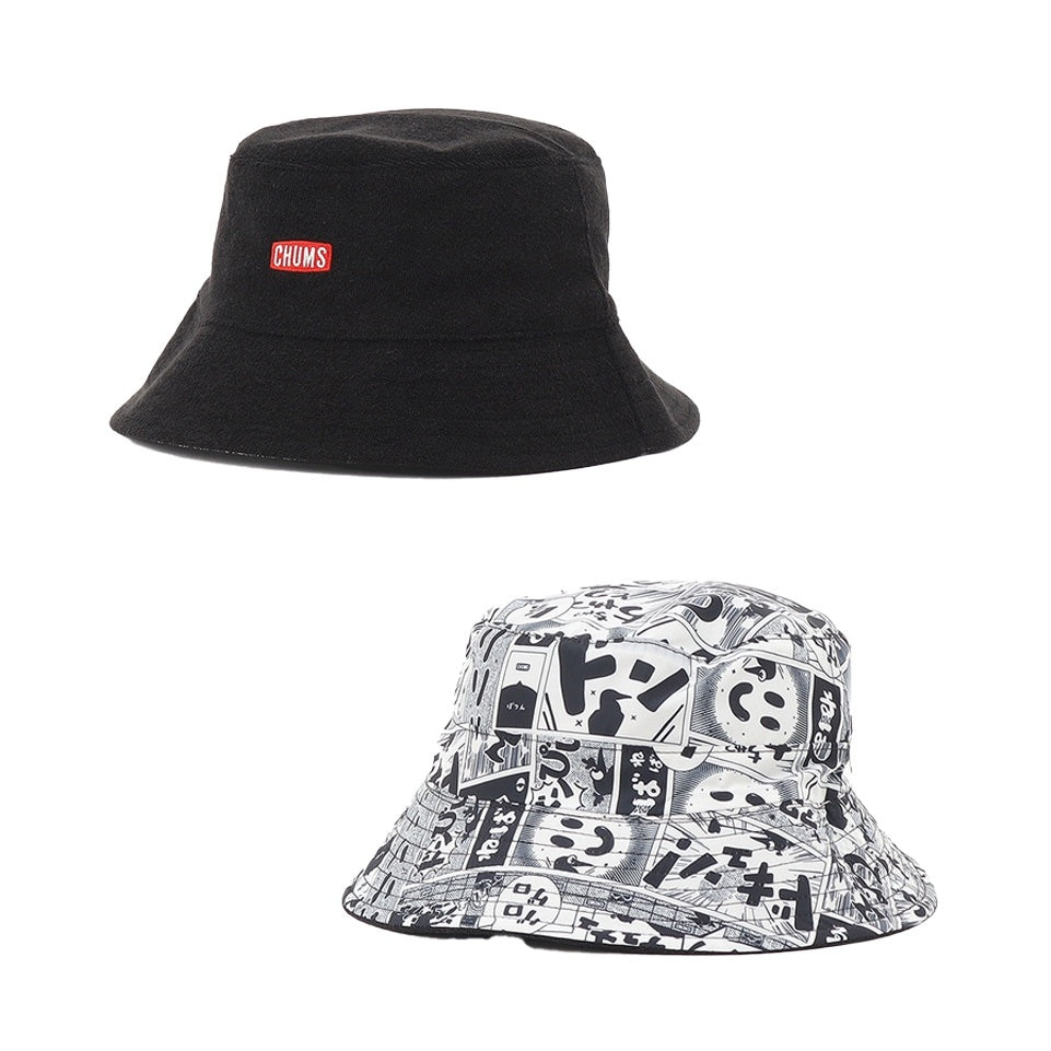 REVERSIBLE PILE BUCKET HAT