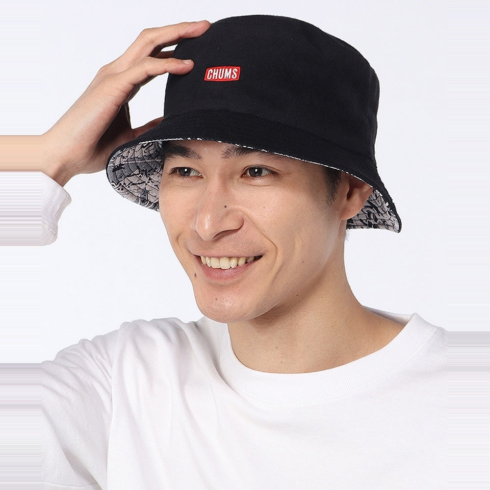 REVERSIBLE PILE BUCKET HAT