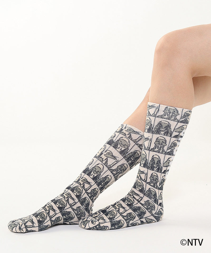 CHUMS x 葛飾北齋 漫畫 SOCKS