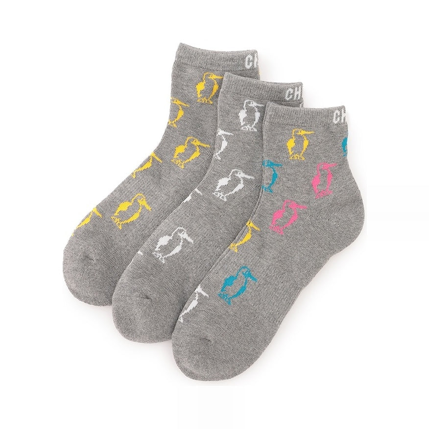 3P BOOBY CREW SOCKS