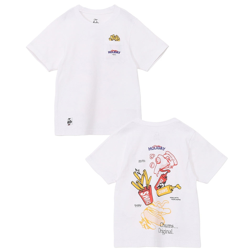 KIS ANTI-BUG FAST FOOD POCKET T-SHIRT