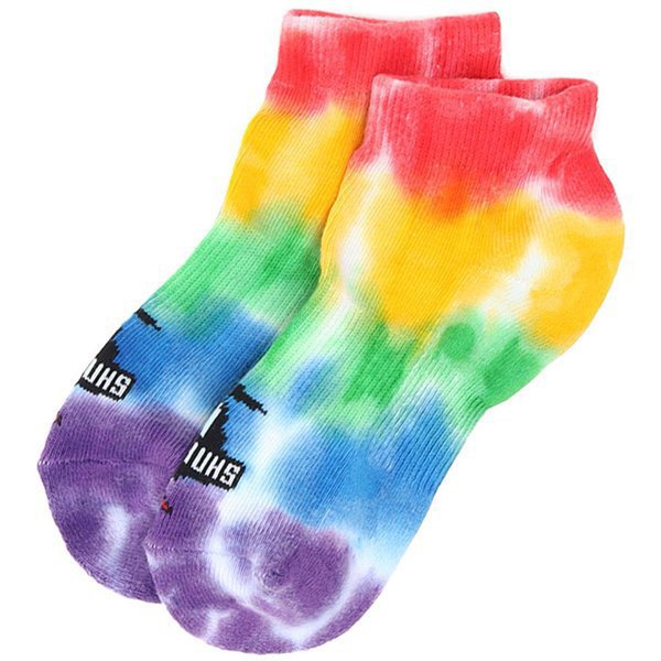 CHUMS KID'S TIE-DYE ANKLE SOCKS