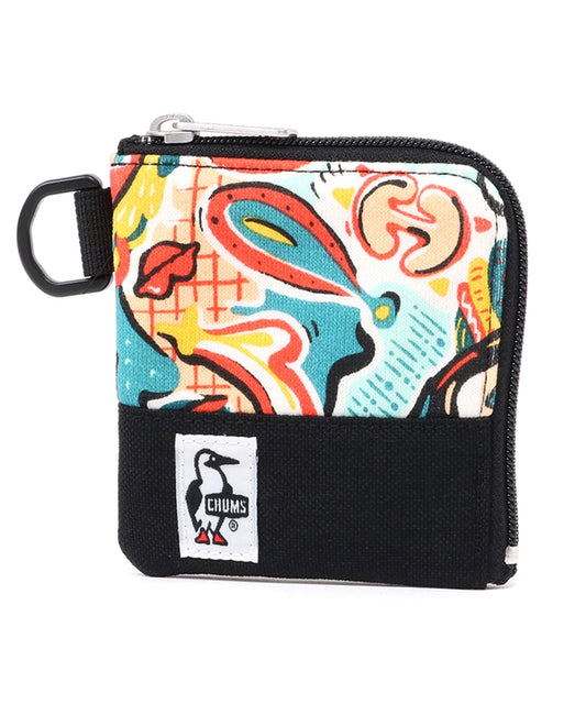 CHUMS SQUARE COIN CASE SWEAT NYLON