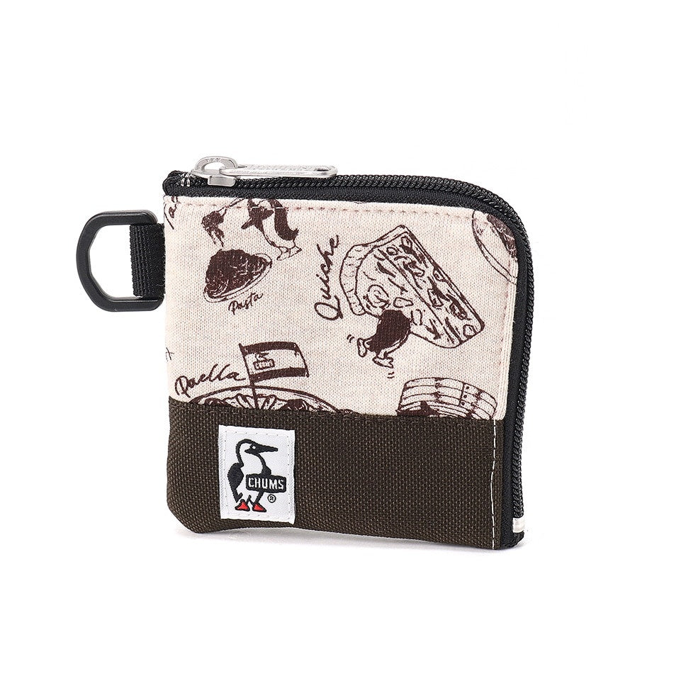 CHUMS SQUARE COIN CASE SWEAT NYLON
