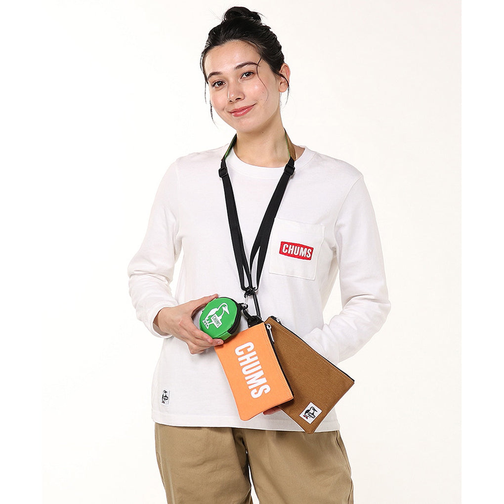 CHUMS 3P SHOULDER POUCH SWEAT NYLON