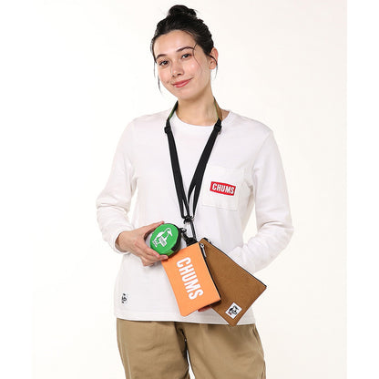 CHUMS 3P SHOULDER POUCH SWEAT NYLON