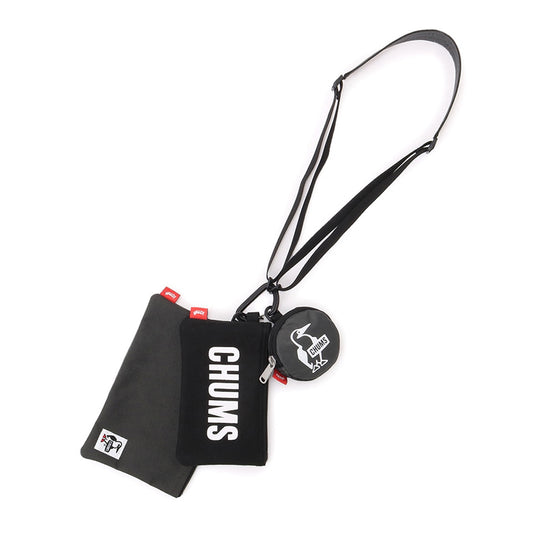 CHUMS 3P SHOULDER POUCH SWEAT NYLON